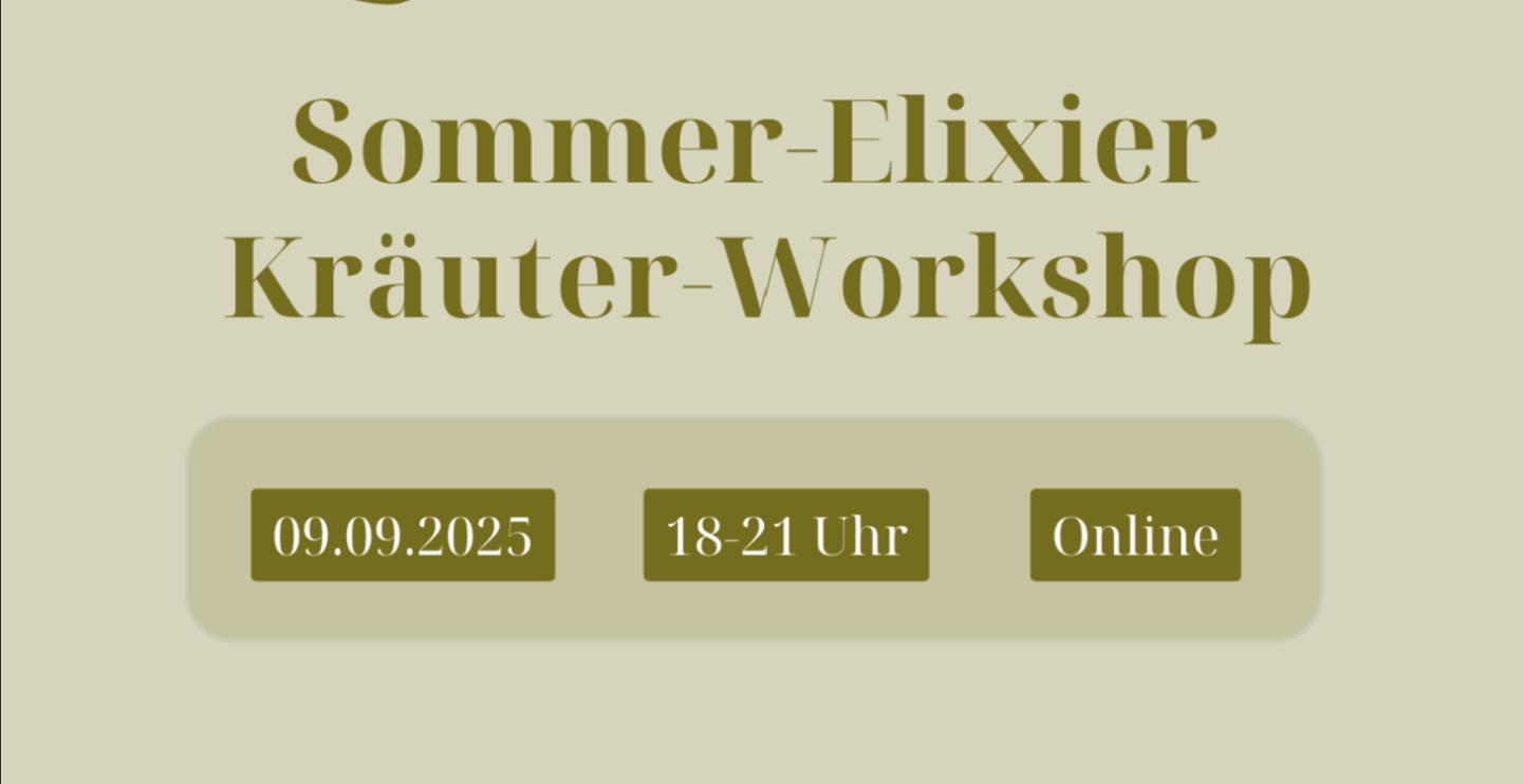 Webinar Sommerelixier