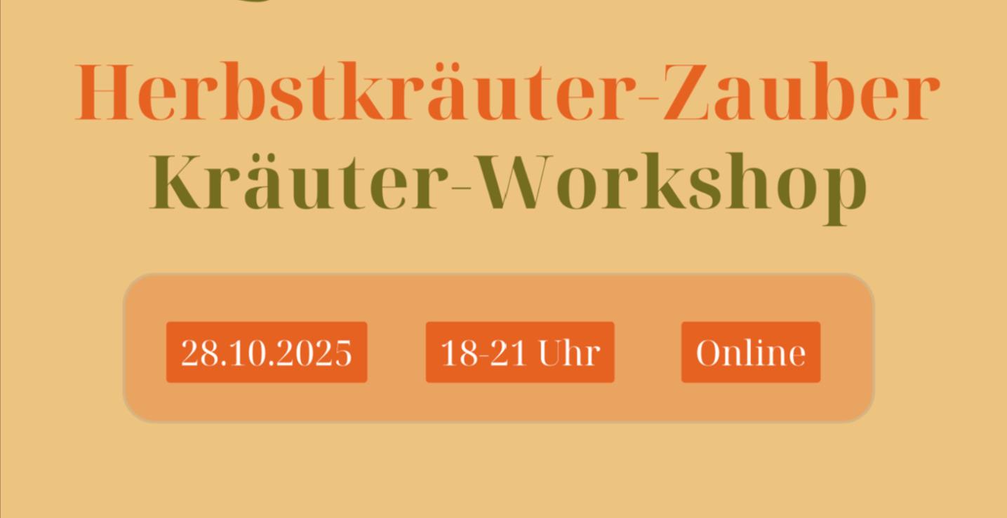 Webinar Herbstkräuterzauber