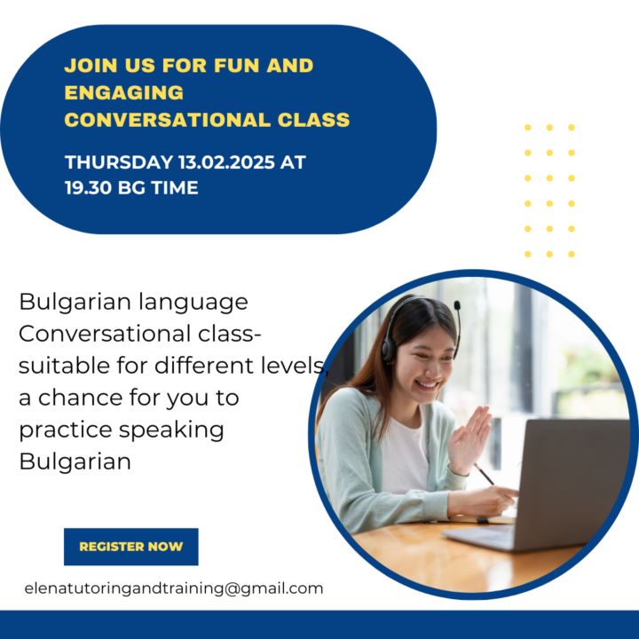 Join us for fun and engaging conversational class