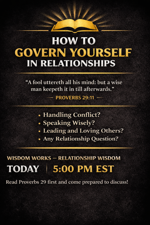 The Words You Release Today Will Shape the Relationships You Live In Tomorrow