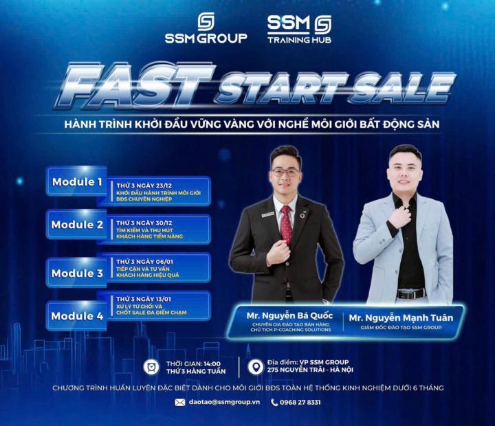 Recap Buổi 1 - Fast Start Sale K01