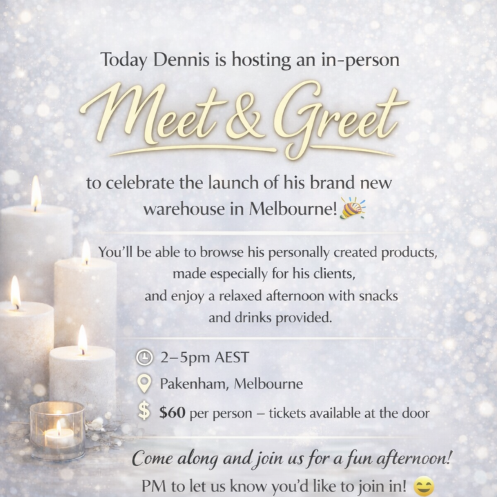 Meet Dennis in Person today in Pakenham 