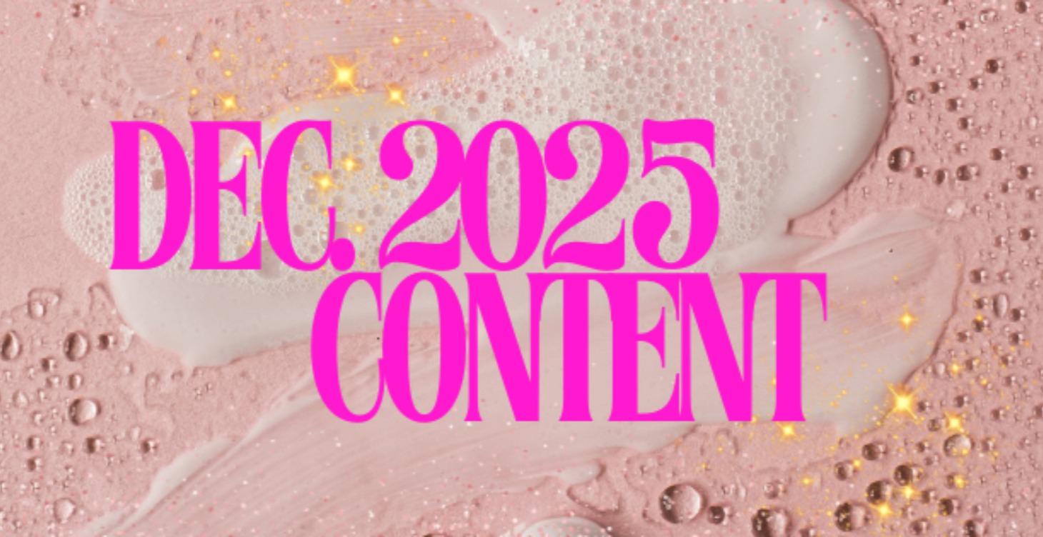 December 2025 Social Media Content