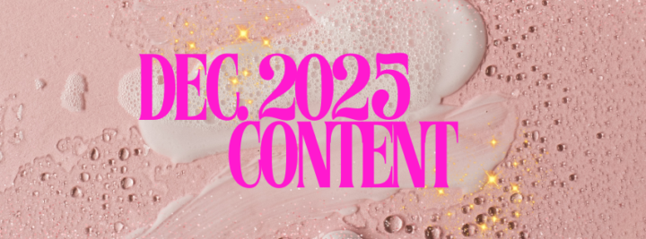 NEW December Social Media Content Calendar