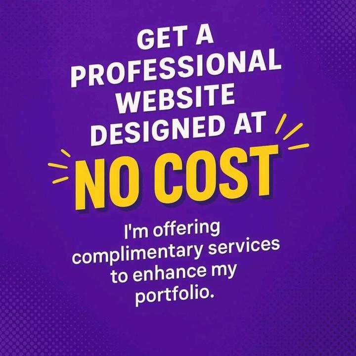 Get a Professional Full Website Designed