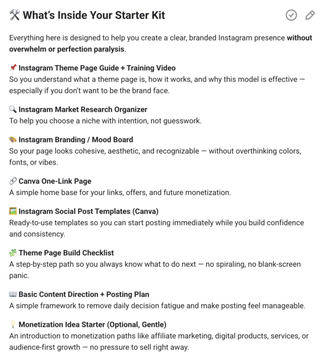 📲 Instagram Theme Page Module