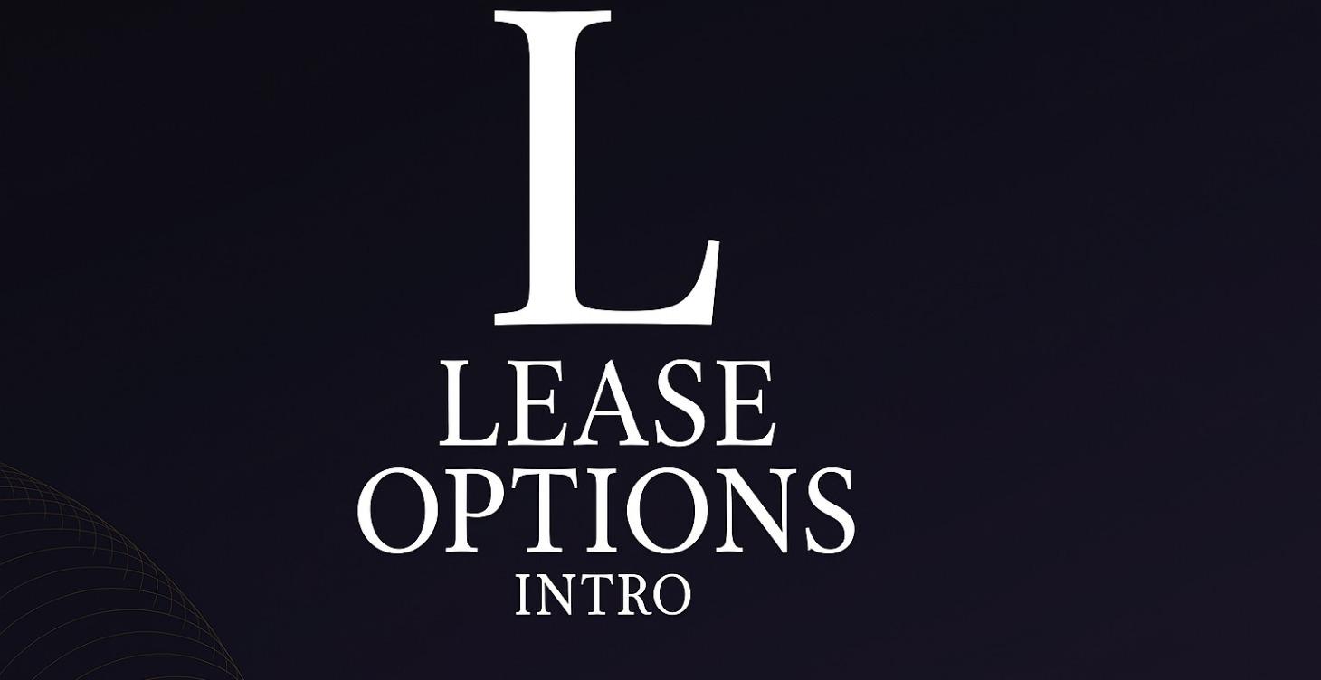 Lease Options Intro