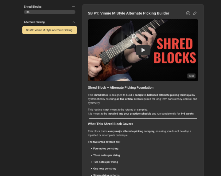 New in Premium: Shred Blocks