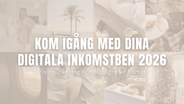 Gratis webinar: Kom igång med dina digitala 💸 -ben 2026