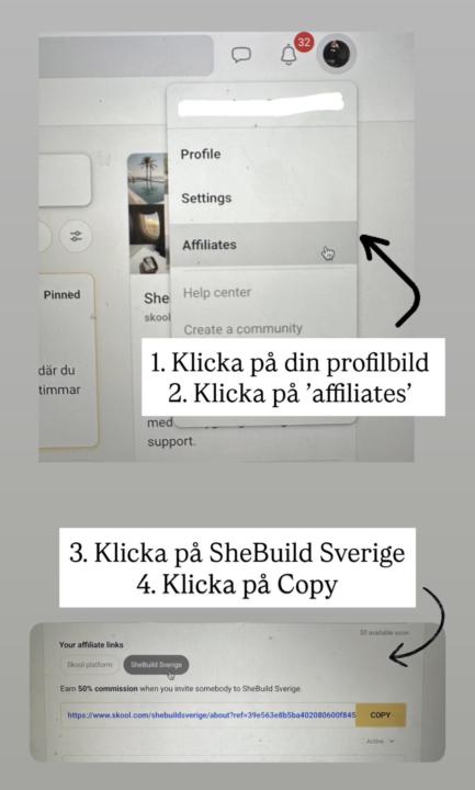 📲 Så bjuder du in till SheBuild Sverige (och börjar bygga direkt)