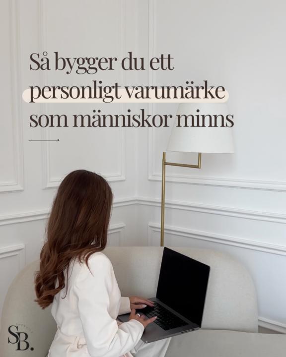 Att bygga ett personligt varumärke handlar inte om att bli känd...