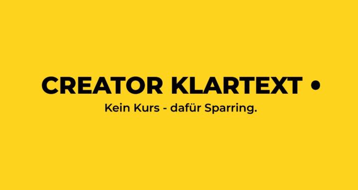 Creator mit Substanz