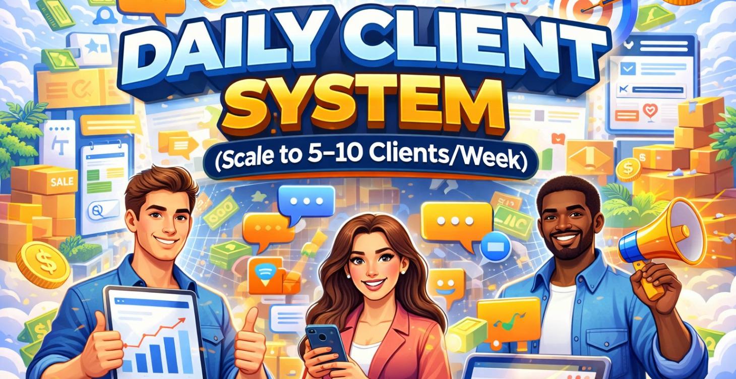 🚀 COURSE 2: DAILY CLIENT SYSTEM (SCALE TO 5–10 )