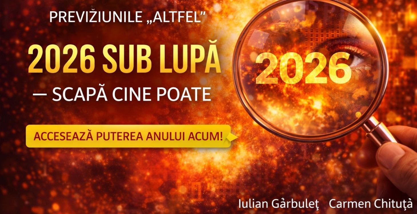 Conferinta - 2026 Sub Lupă Scapă Cine Poate