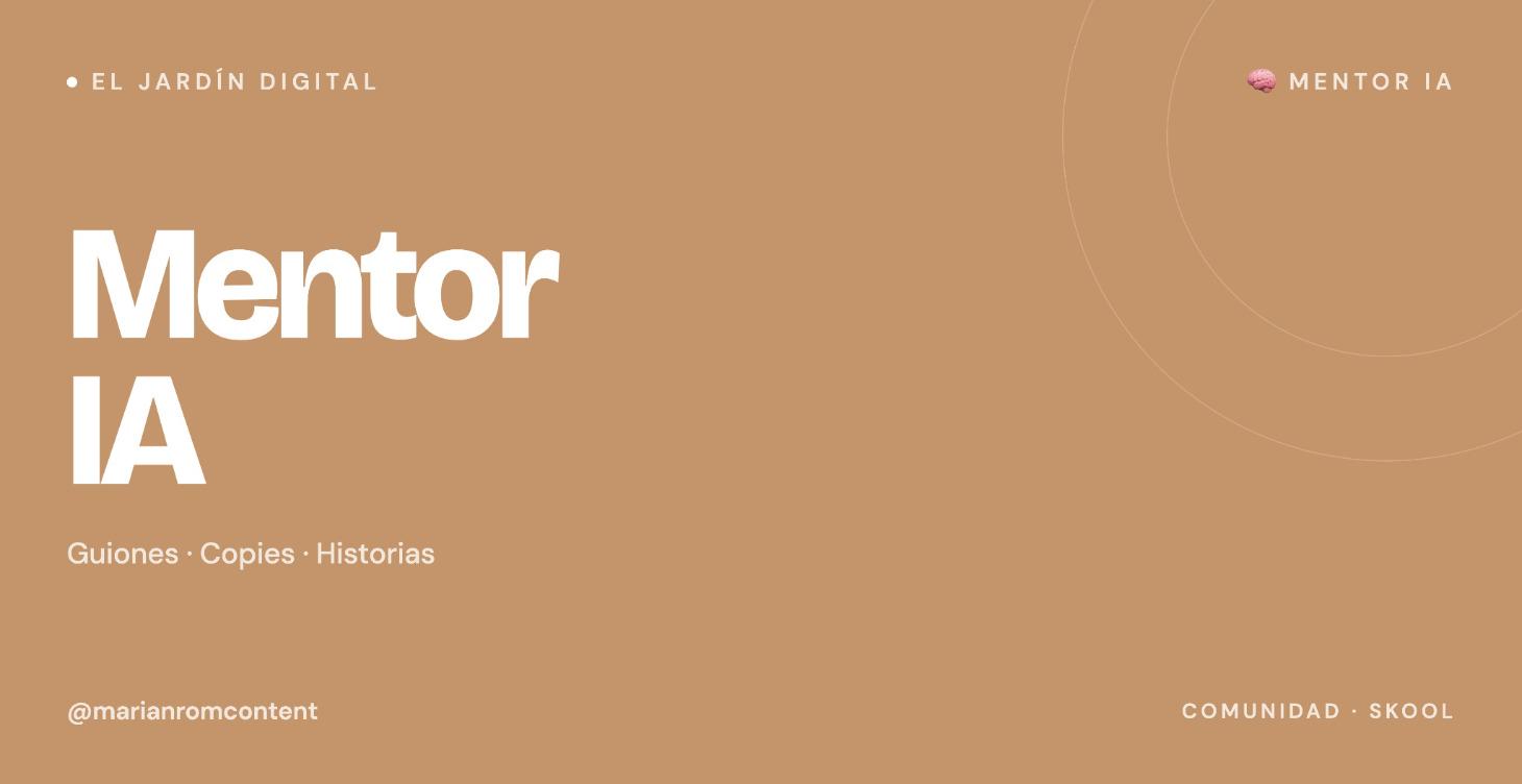 Tu Mentor IA Personalizado