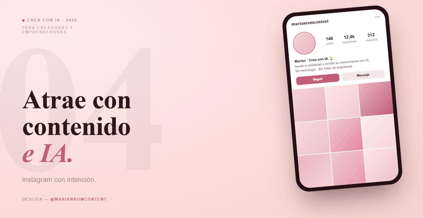 🐝 Semilla 4 — Atrae clientes en Instagram