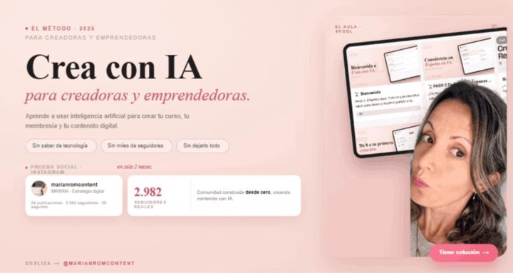 Crea con IA - Crea y emprende