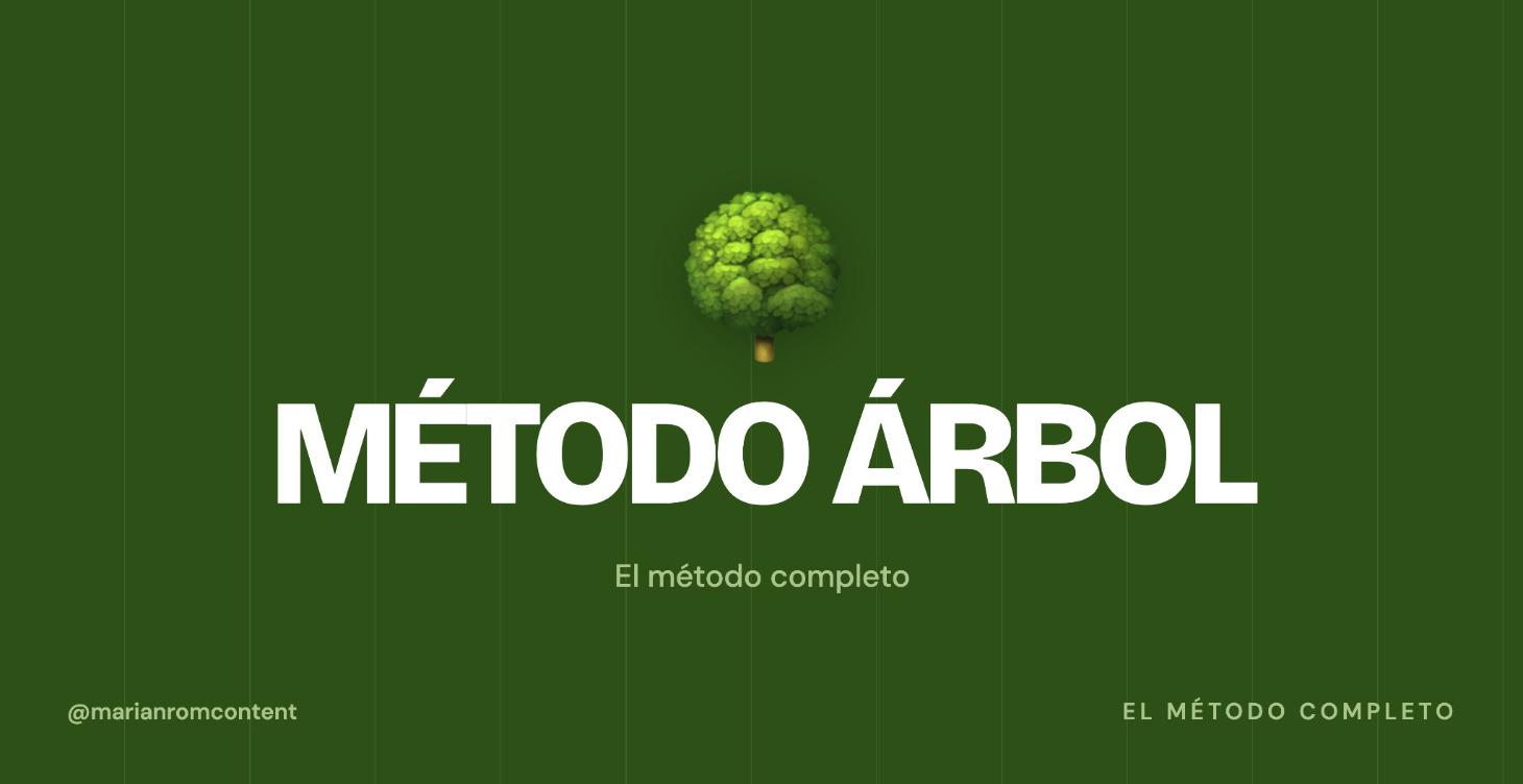 🎓 El Método ÁRBOL — Curso Completo