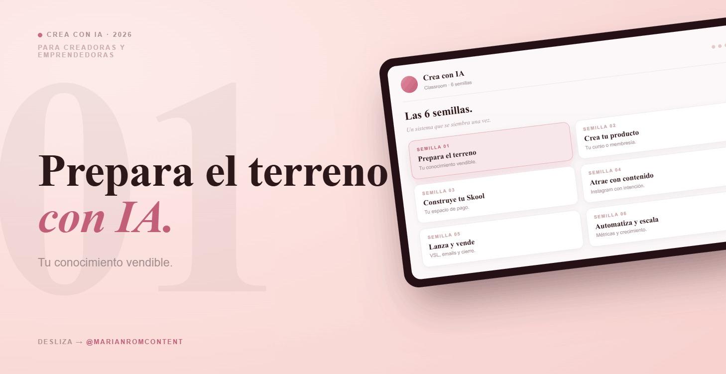🌍 Semilla 1 — Prepara el terreno