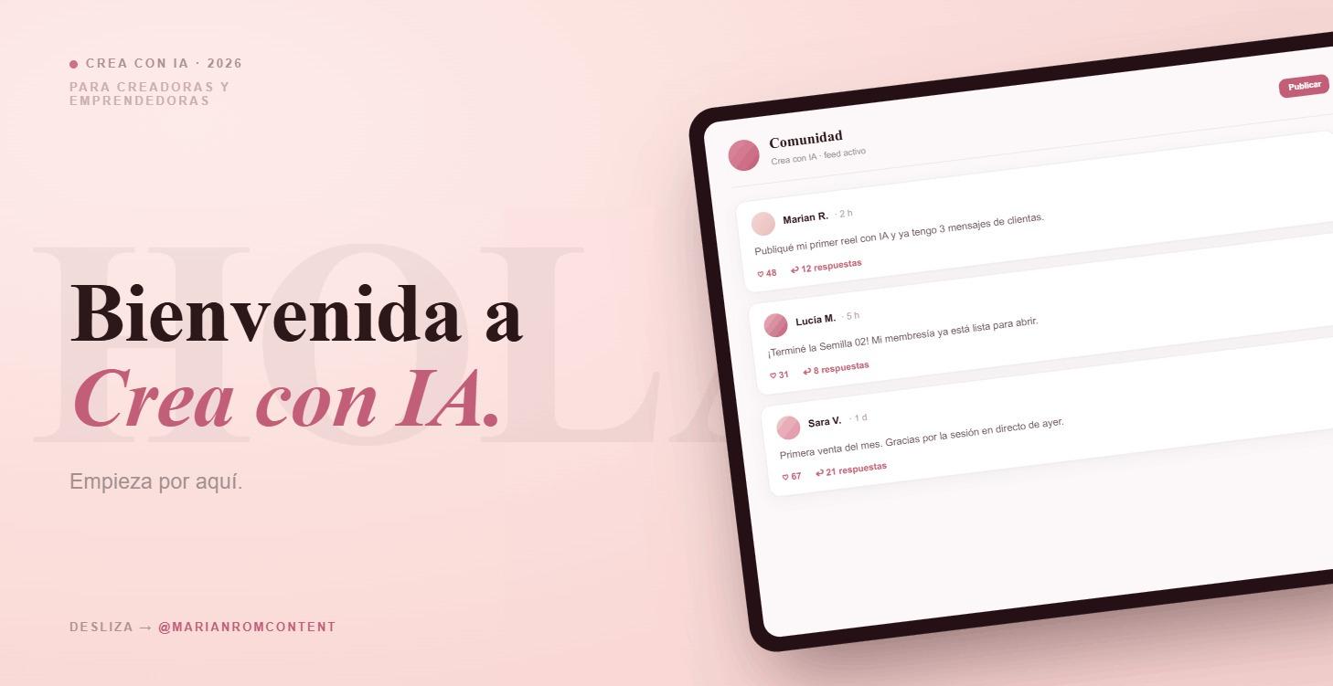 🌱 Bienvenida