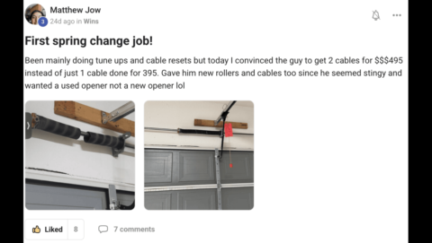 Garage Door Training Skool gallery image