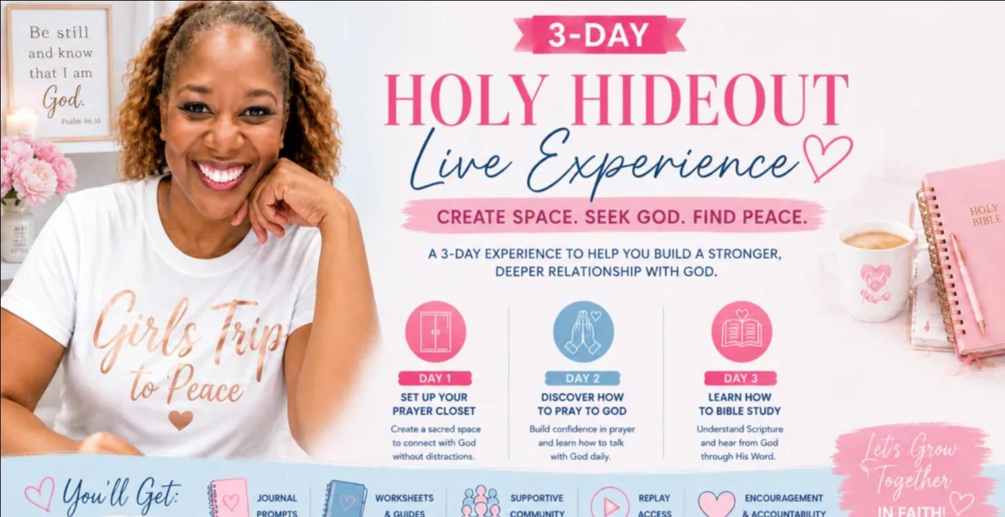 Holy Hideout™ Set Up Your Prayer Closet