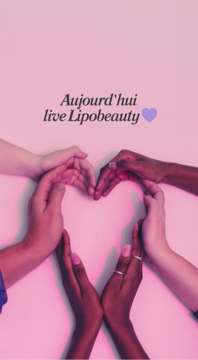 💜 Rappel live Lipobeauty aujourd’hui