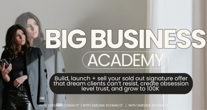 Big Business Academy 💸📲