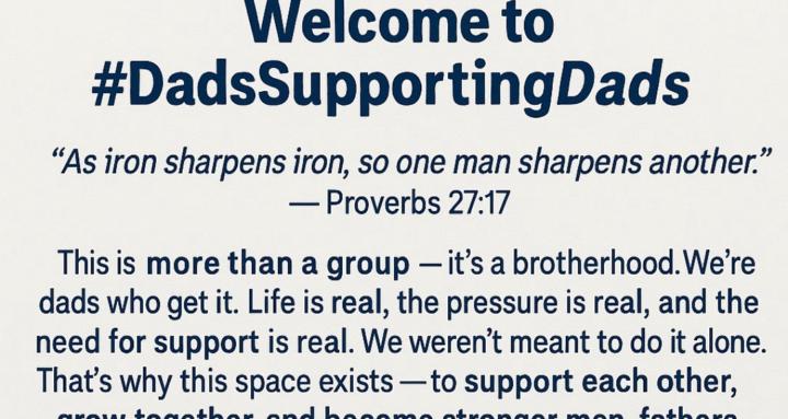 #Dadssupportingdads
