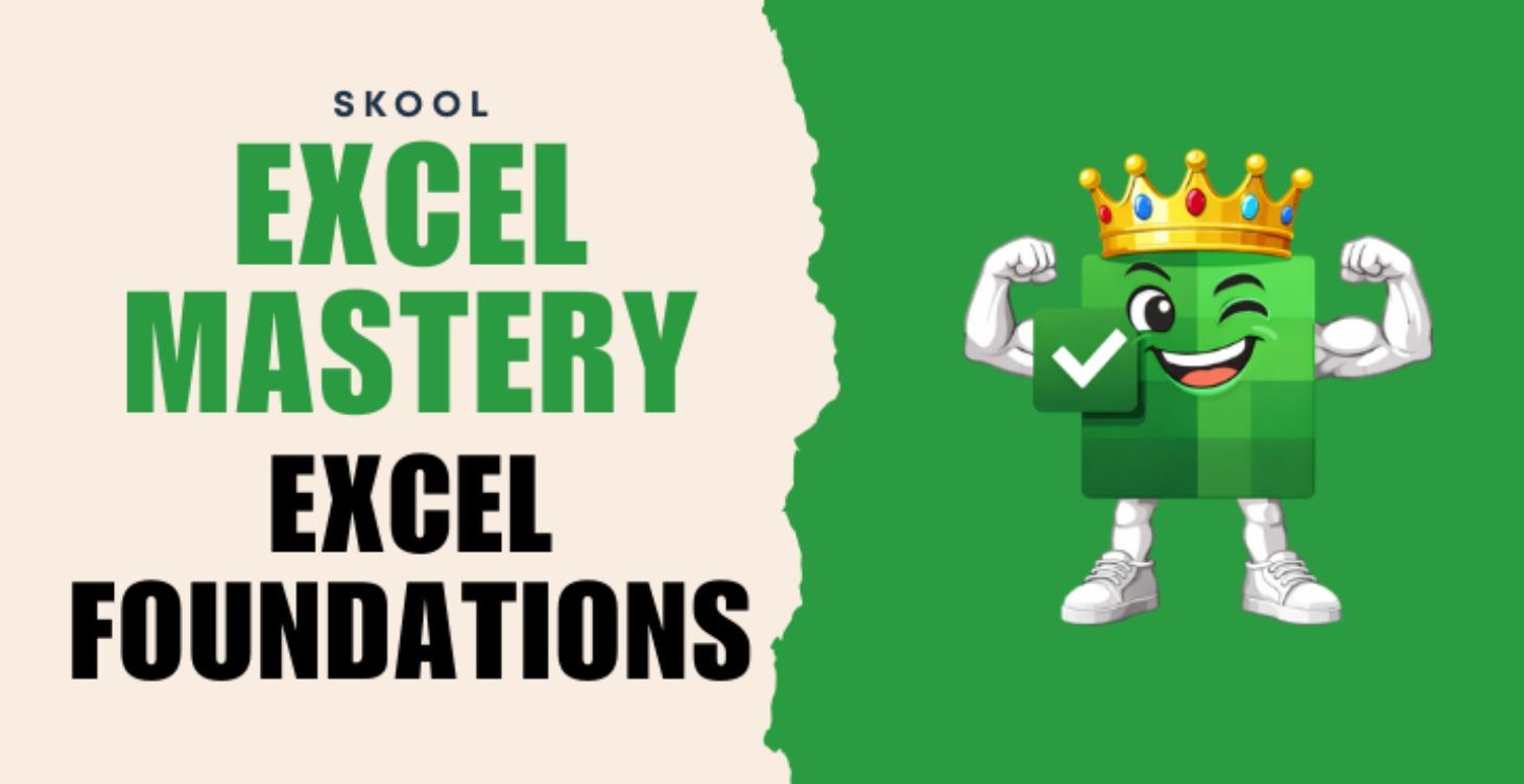 Excel Foundations - COMING SOON