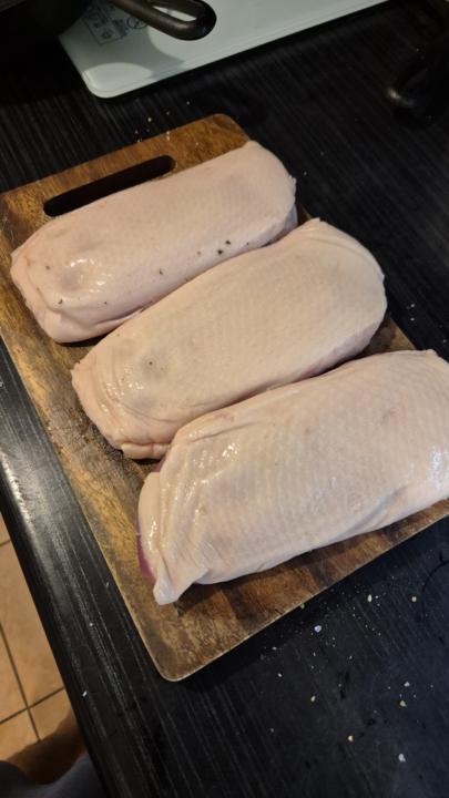 Primera vez cocinando pechuga de pato