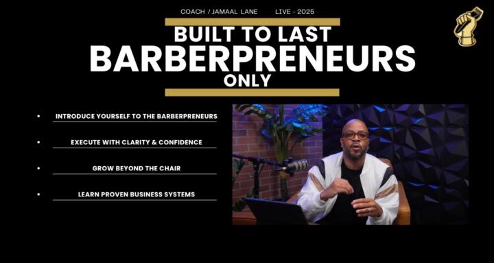 Built To Last Barberpreneurs 