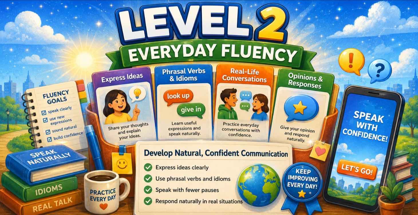 LEVEL 2- Everyday Fluency