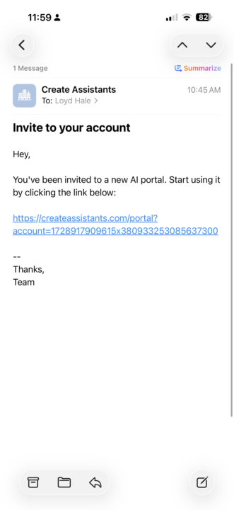 My clients are getting this email? 