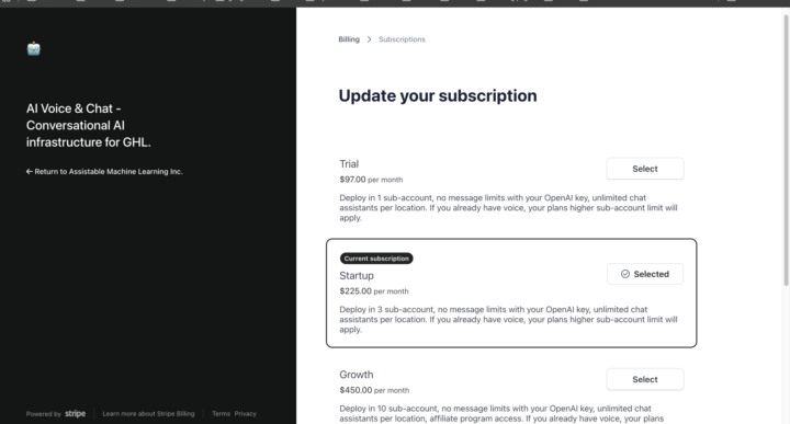 where do we pause or cancel subscription?