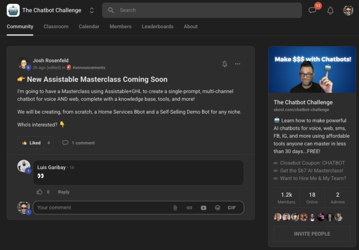 🚀 The Chatbot Challenge- Join the Assistable Masterclass