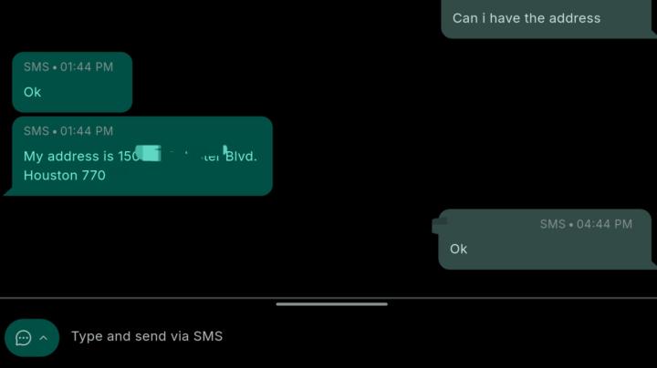 Address Field Not being Filled 