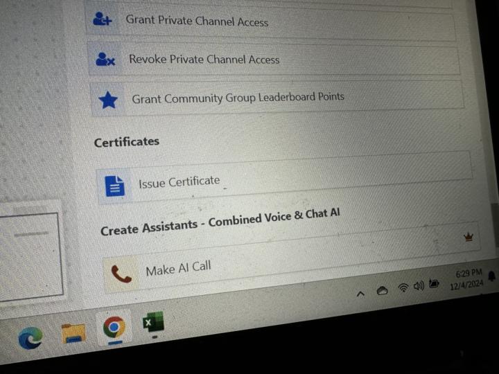 Add context action is not available 