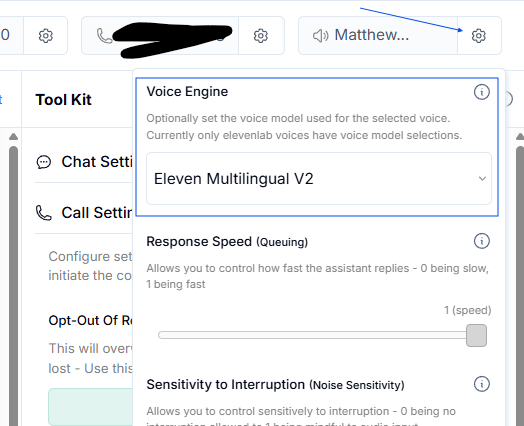 Voice Engine Selection Live!