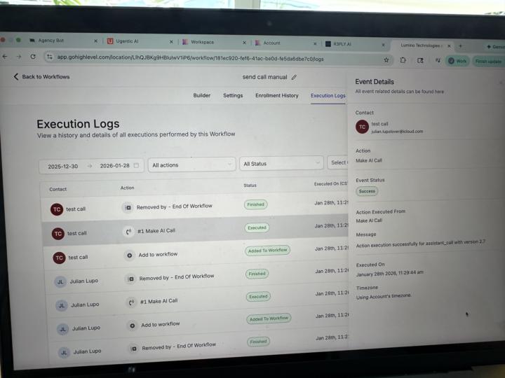 Call not sending from GHL