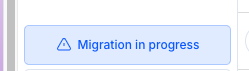 migration in progess??