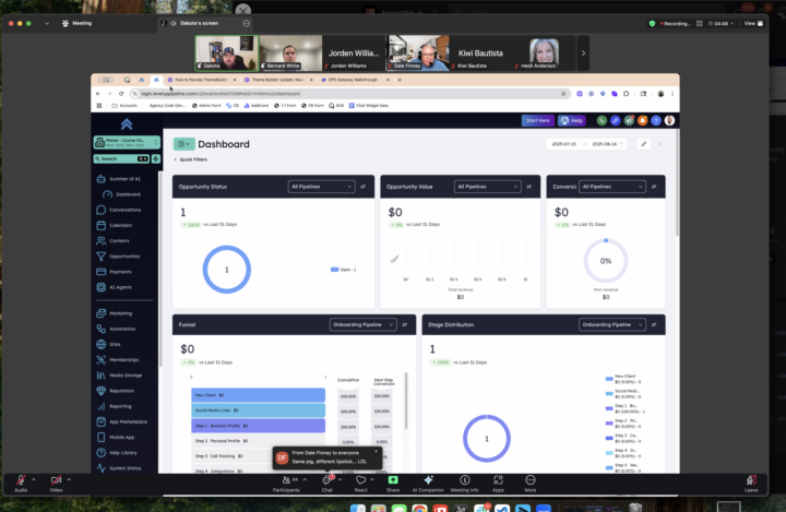 White Labeled Support for GHL & Assistable [WEBINAR RIGHT NOW]