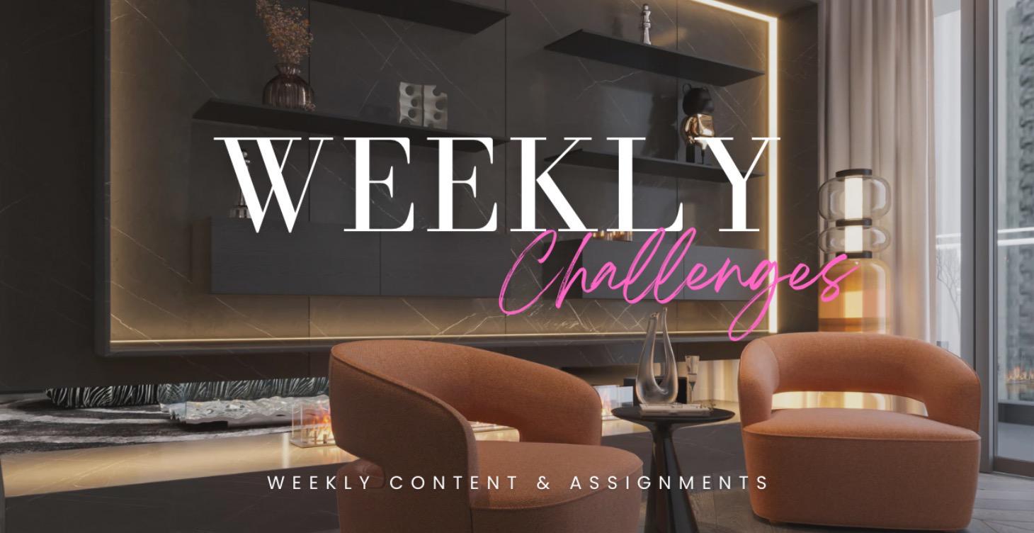 Weekly Challenges & Live Coaching