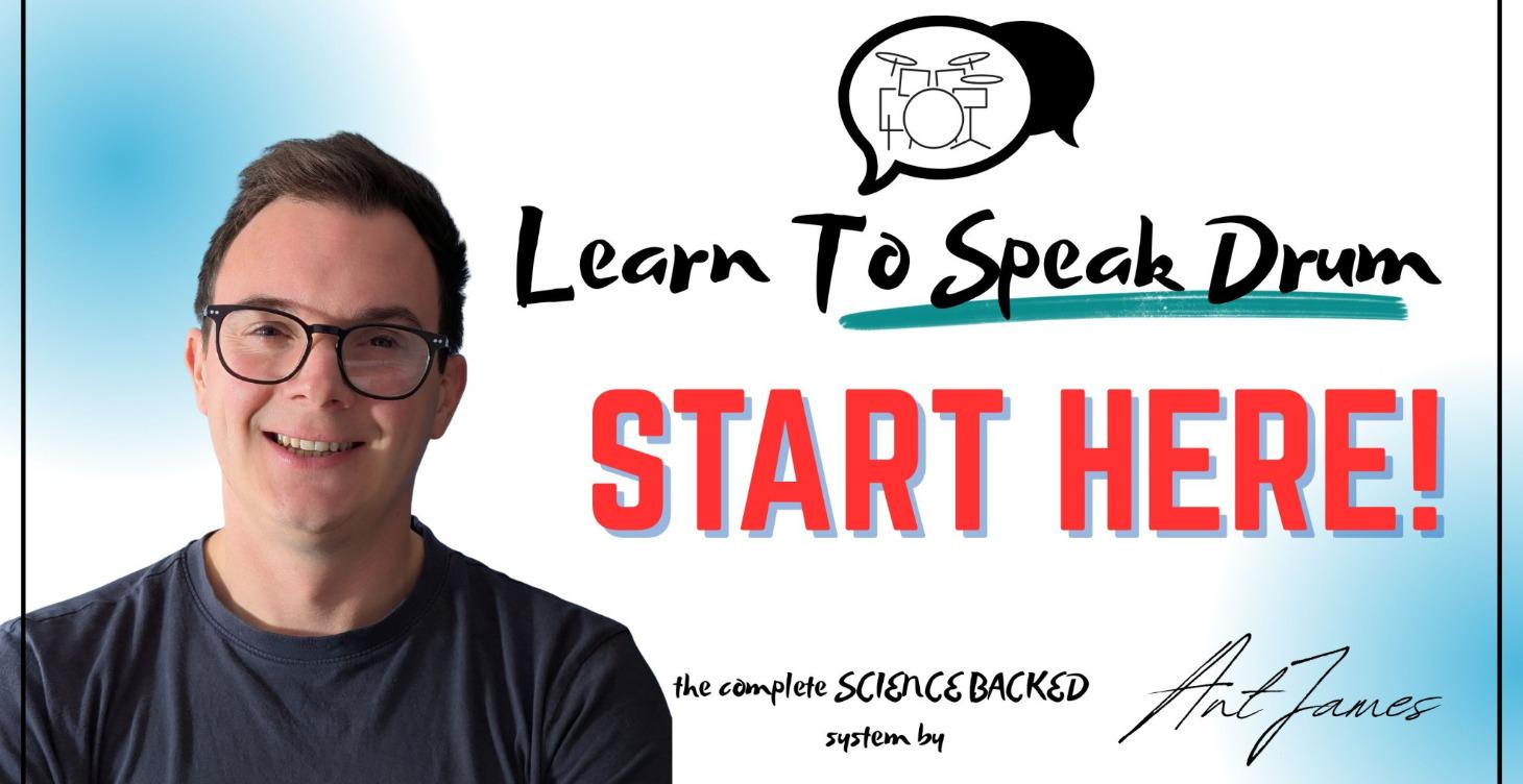 START HERE: Become a FLUENT Drummer