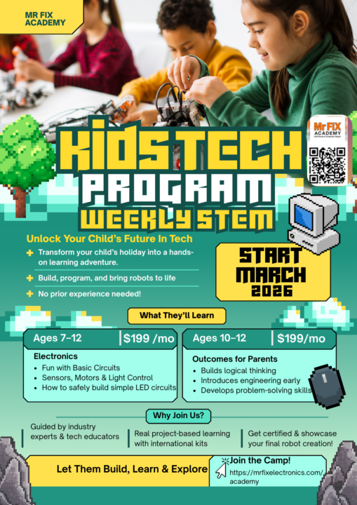 Kids and Teens Tech Program Courses