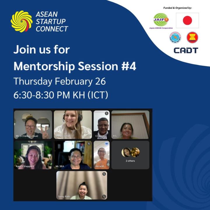 Mentorship Session #4 this Thursday!