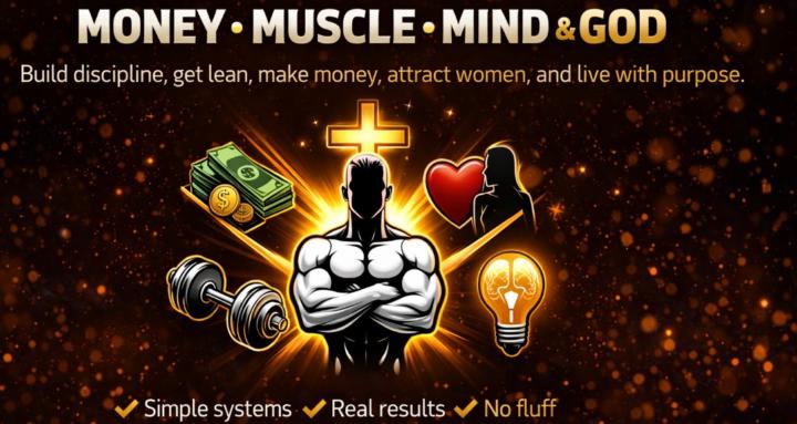 Money, Muscle, Mind & God