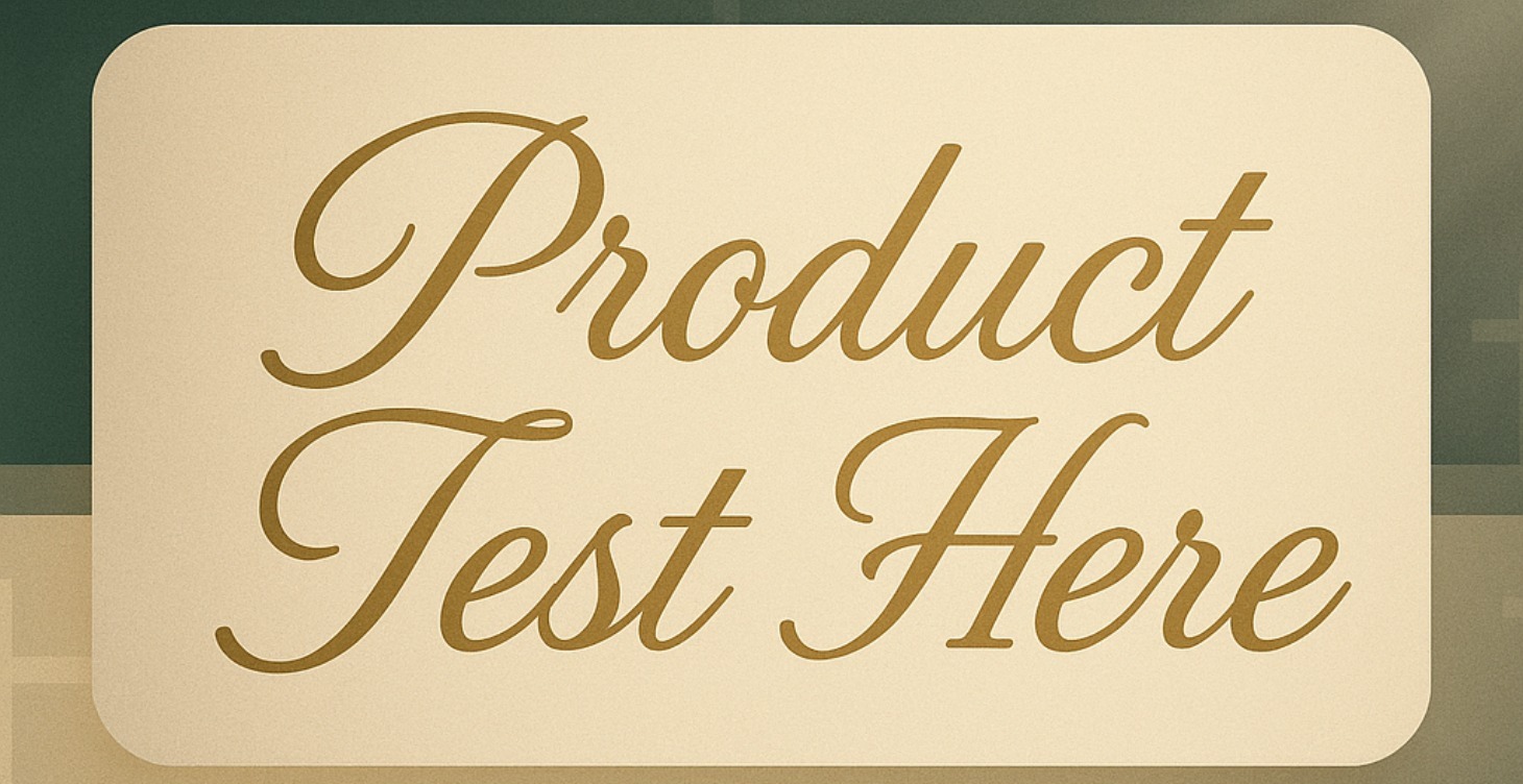 Product Test