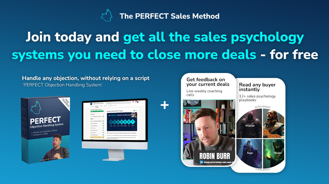 The PERFECT Sales Method