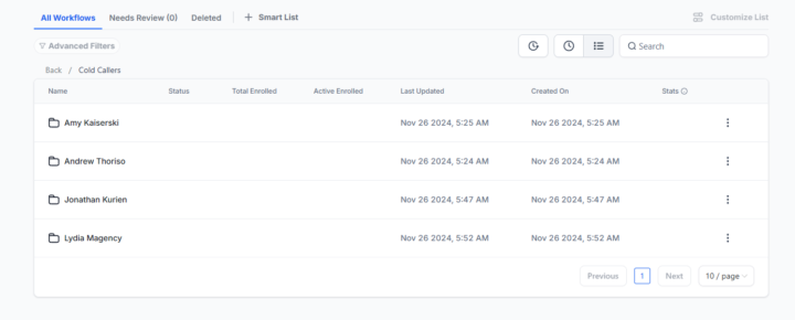 GHL Power dialer issue
